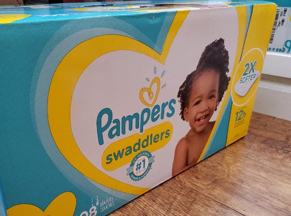 pampers active baby 3 midi 208szt