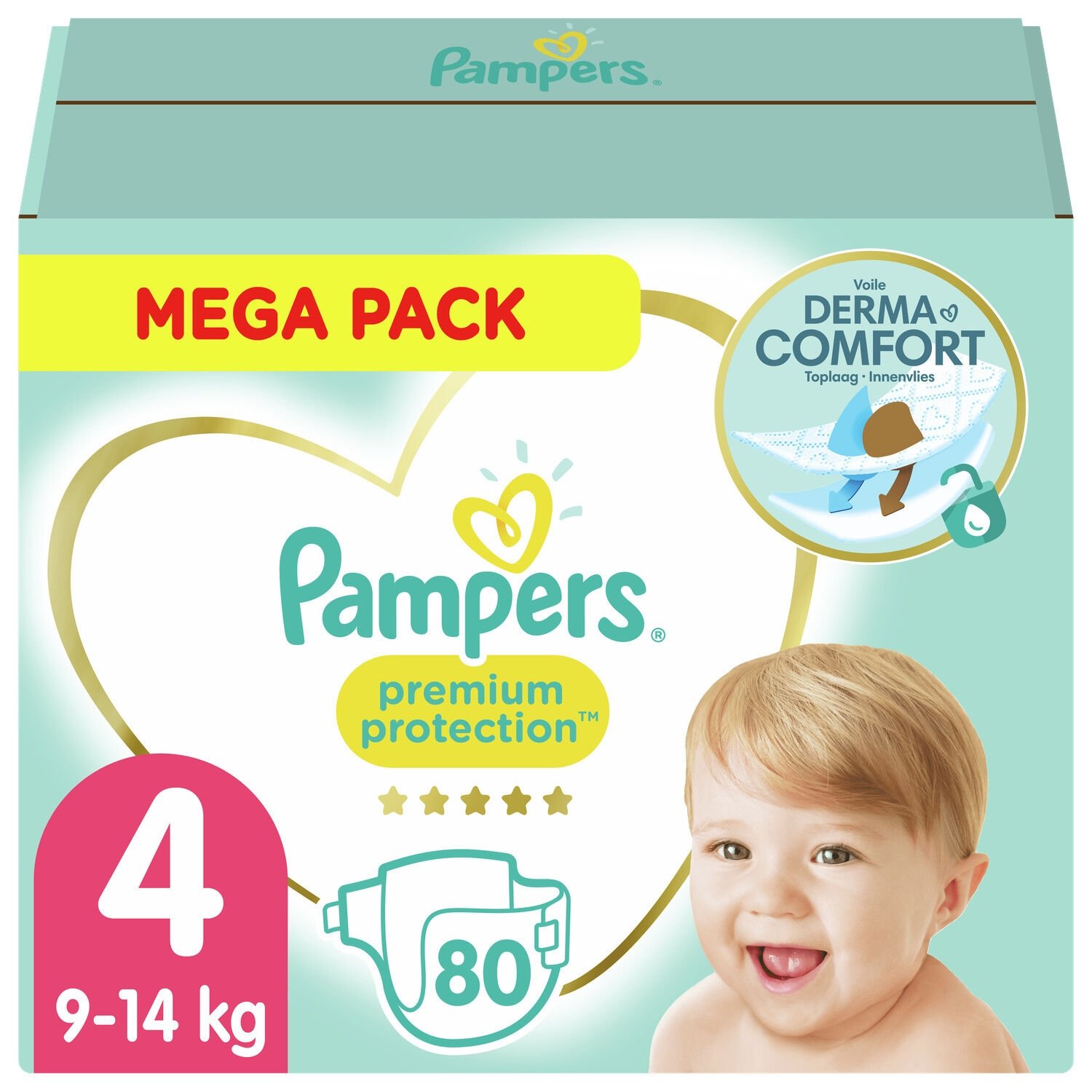 pieluchomajtki pampers premium care pants5