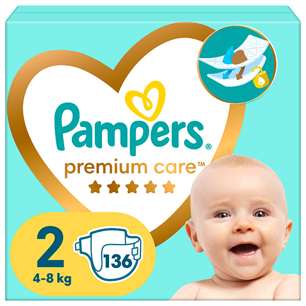 pampers pieluchy premium care 2 mini 240 sztuk