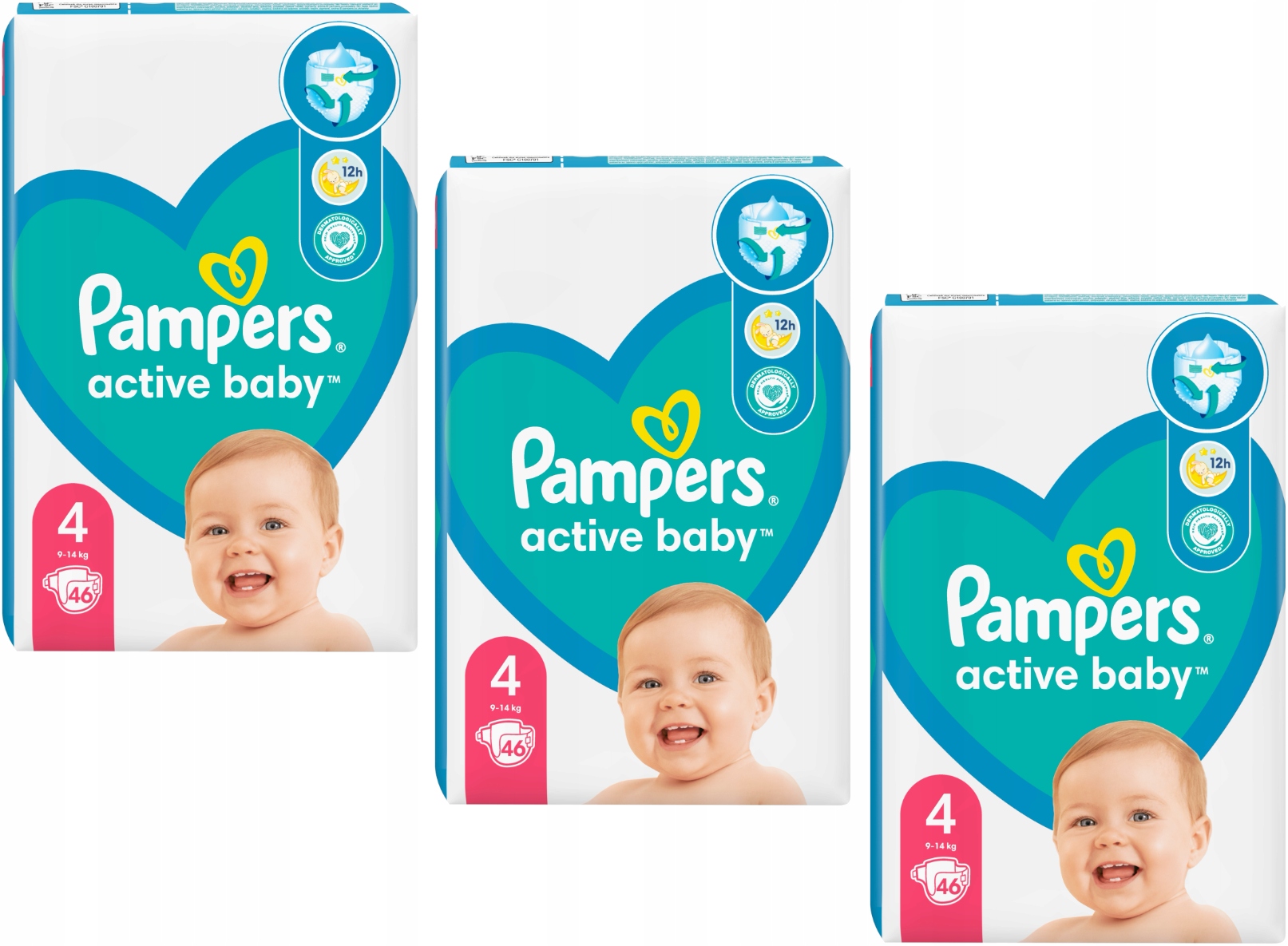 pampers premium care białe