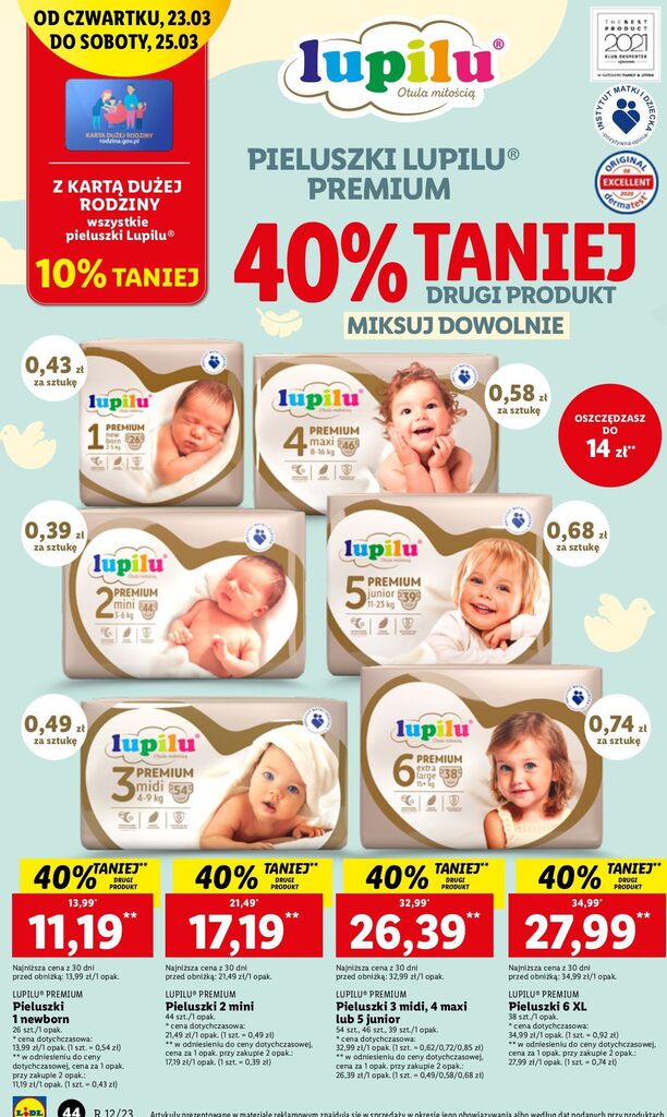 pampers pieluchy 0 do ile kg