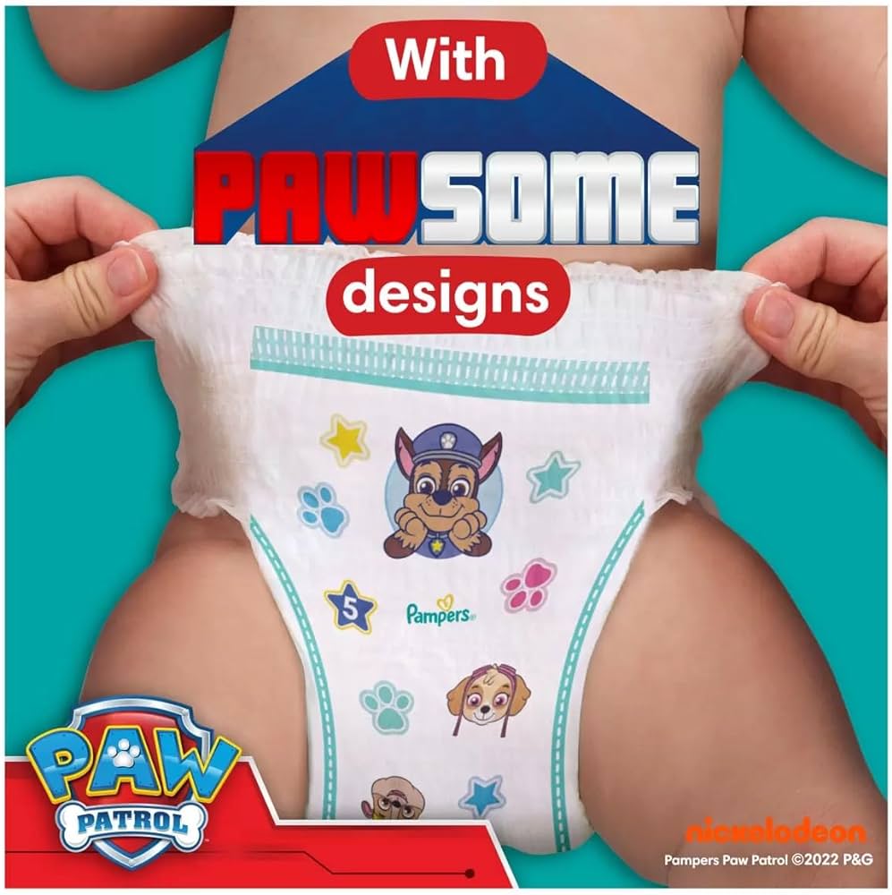 pampers niebieskie pudełko