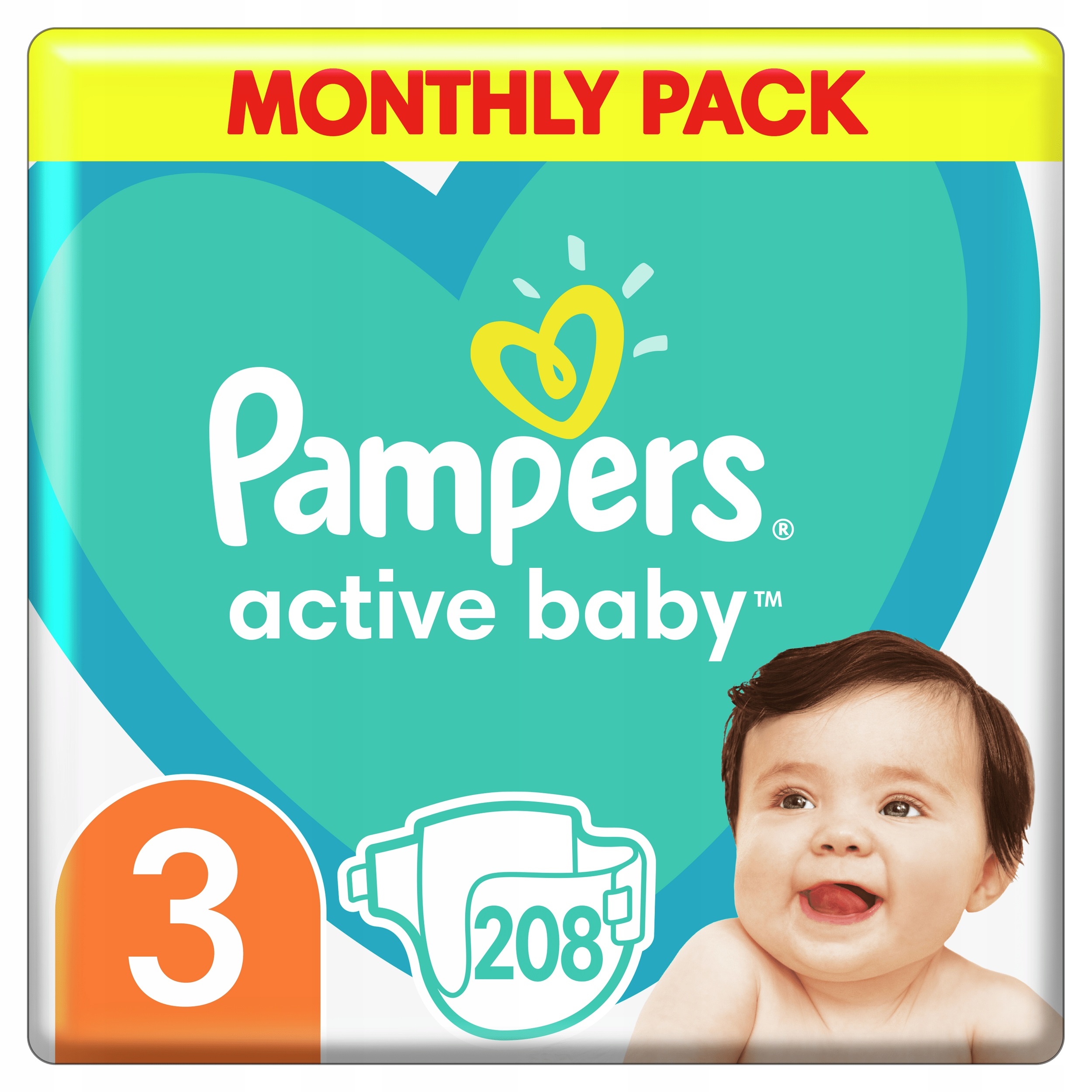 pampers 4 9 kg active baby 4-9