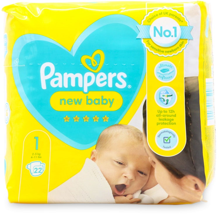 pampers new baby 2 pieluchy 144 s