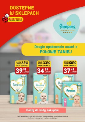 mega paka pampers pielichomajtki 5