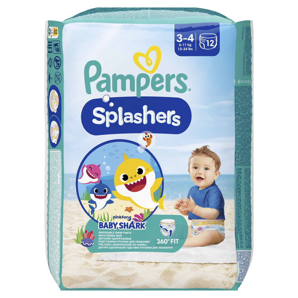 pieluchy pampers active baby dry 2 mini 228szt