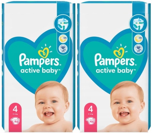 pampers 3 active baby dry 74