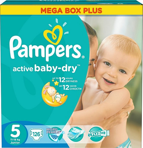 auchan karton pampers