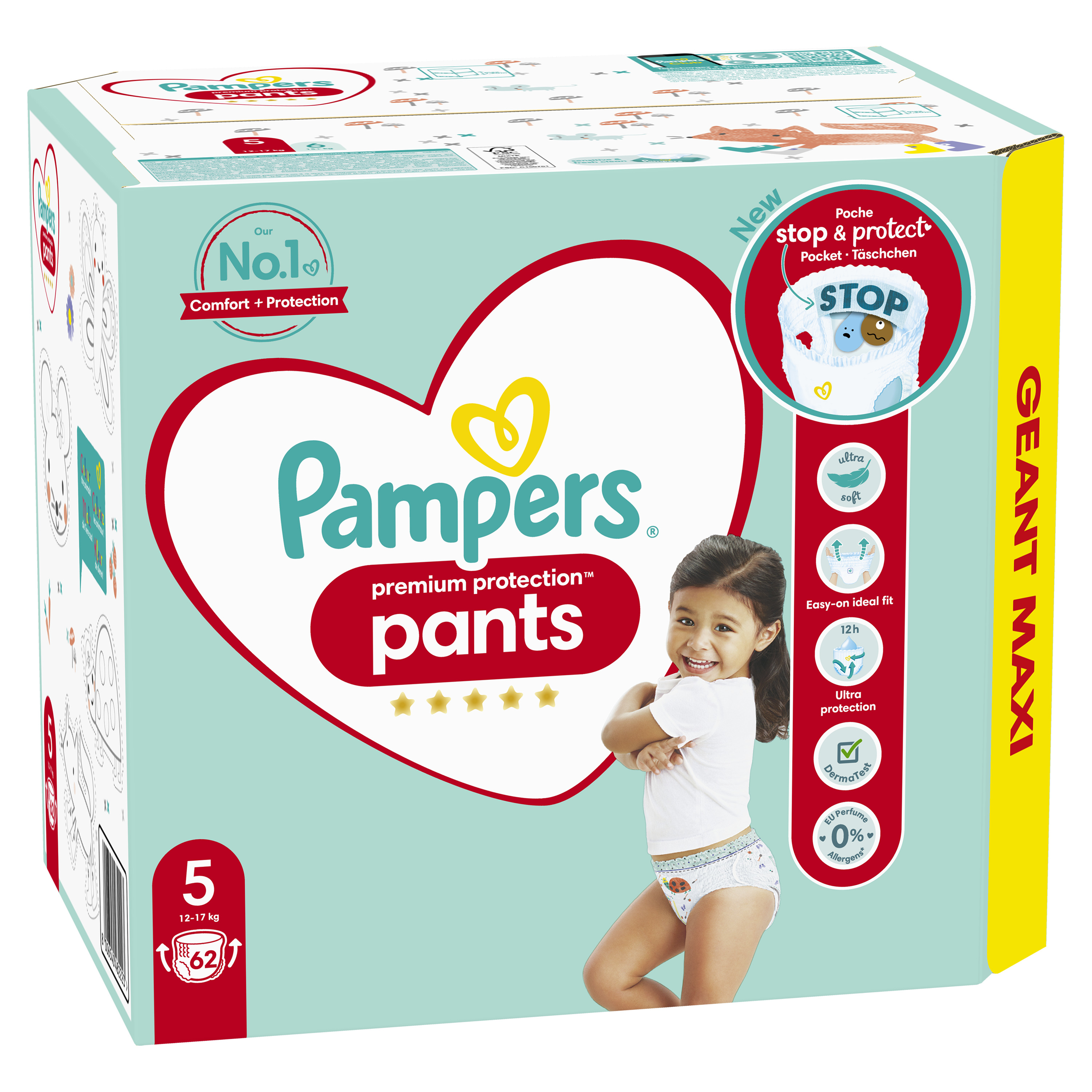 love and green pampers