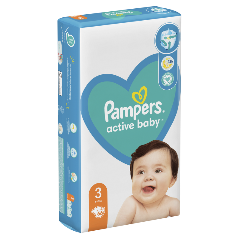 pampers active baby 3 90 szt