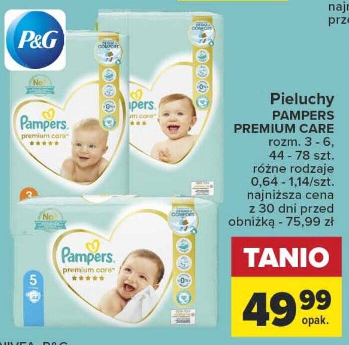 pampers new baby pieluchy jednorazowe rozmiar 1 newborn 2-5 kg