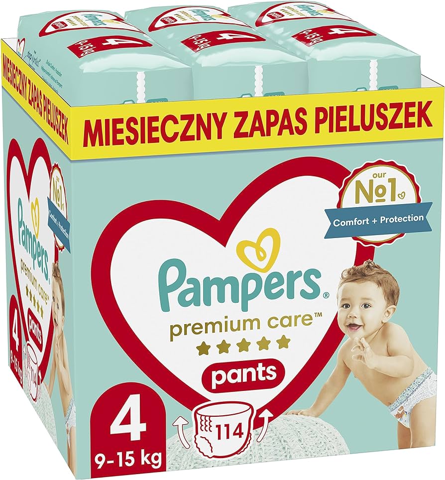 pampers pieluchomajtki 4 52