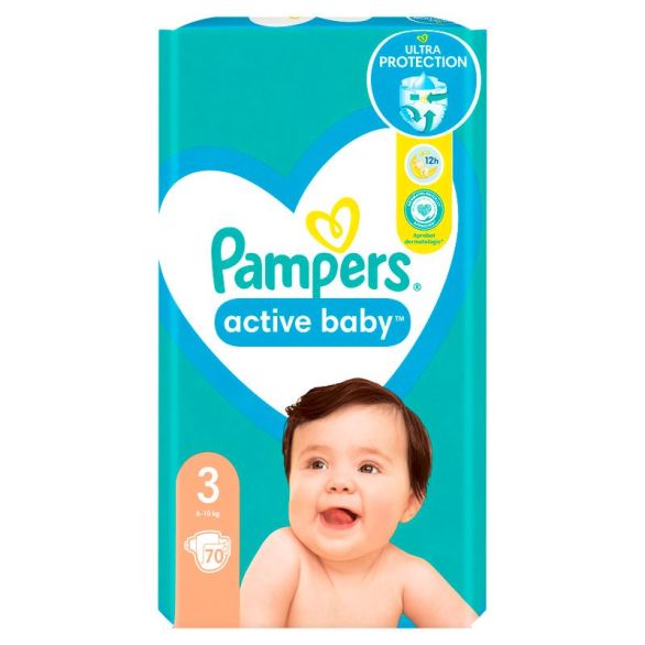 pampers poród