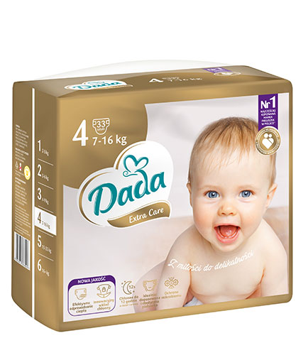 Pieluszki Goo.N dla skóry wrażliwej M 6-11kg 56szt