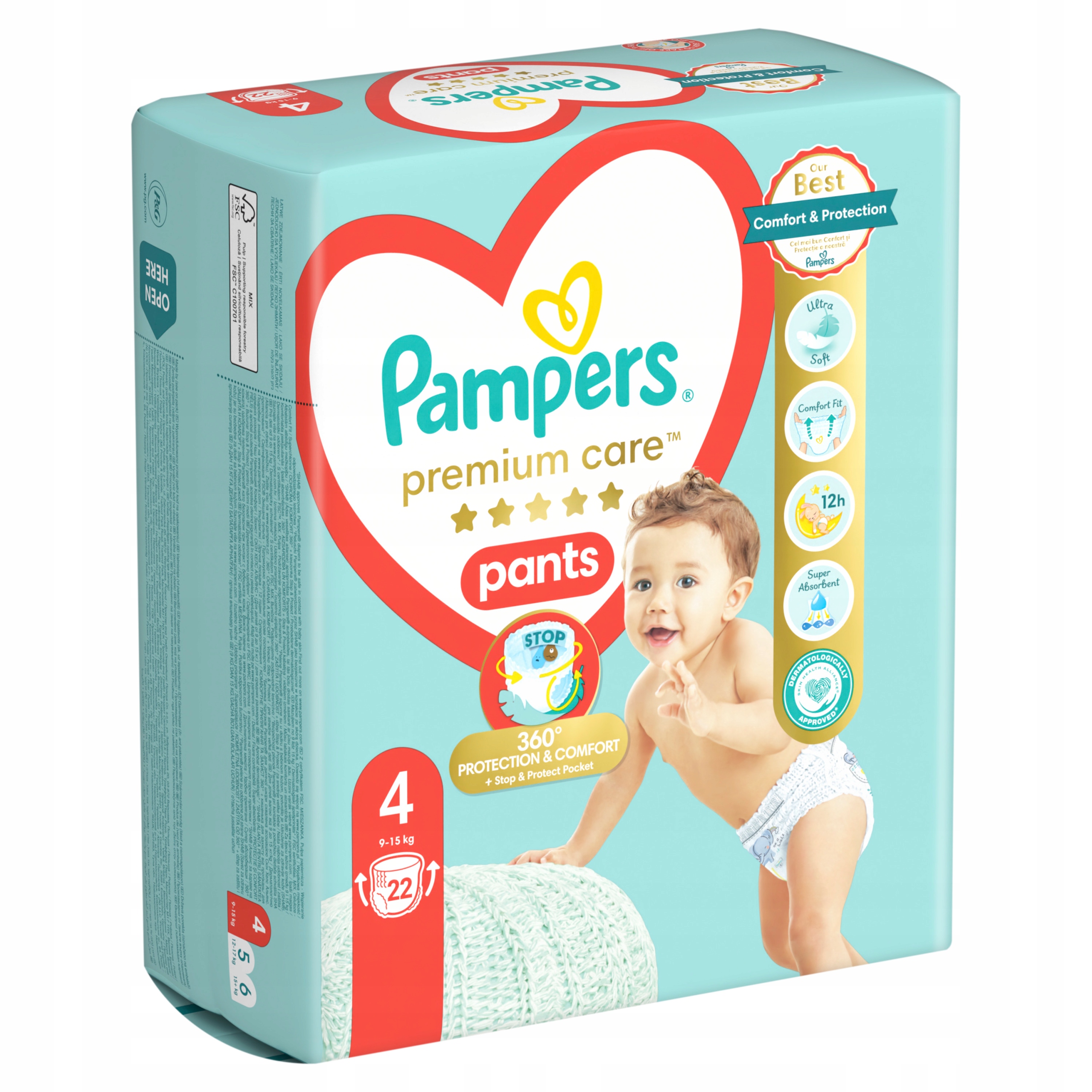 pampers chusteczki sensitive skład