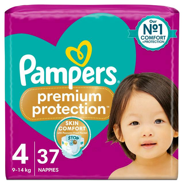 ceneo pampers care 4