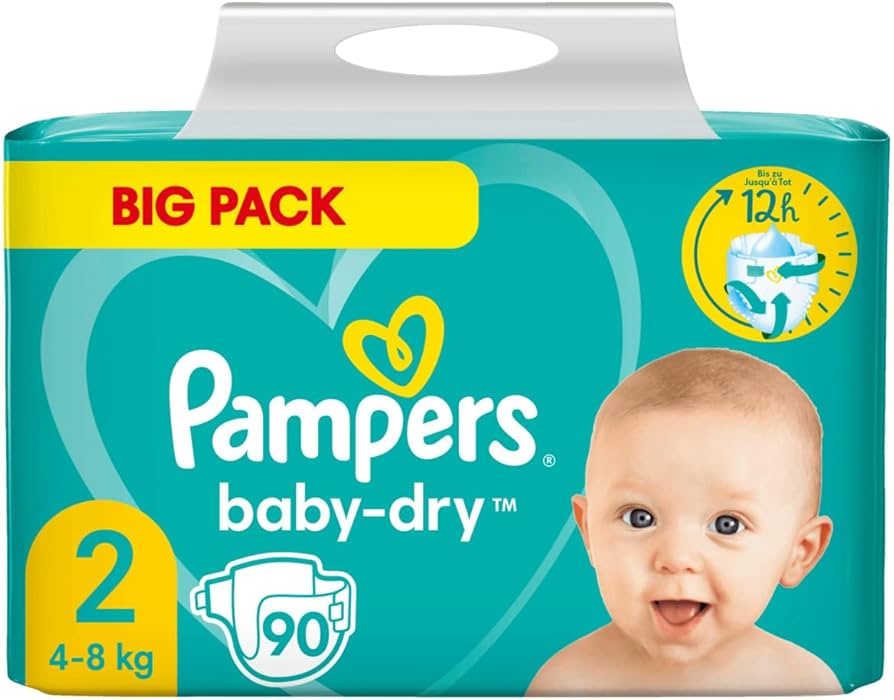 netto pieluchy pampers