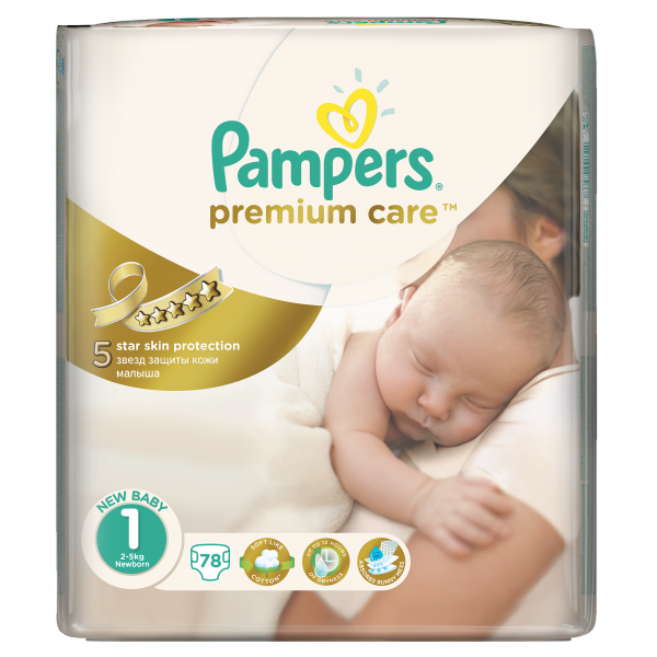 pampers premium protection new baby rozmiar 1 23er