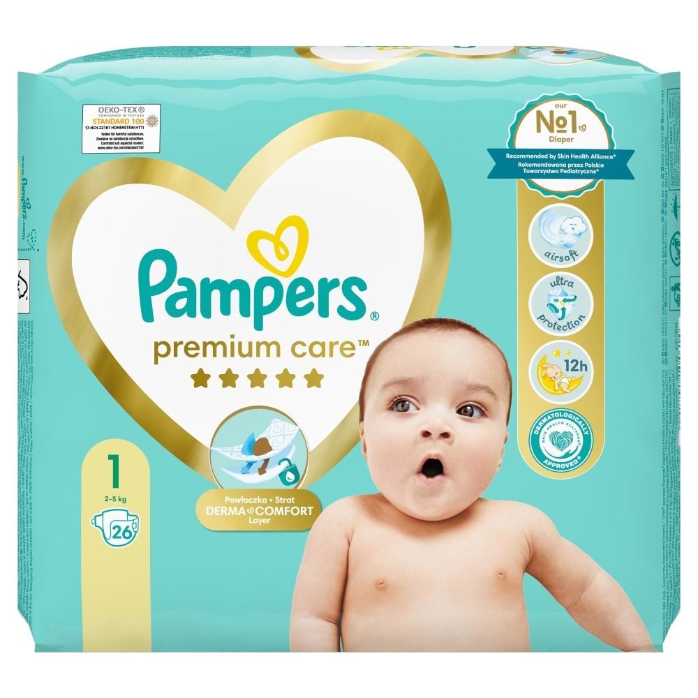 pampers pieluchy dla noworodka