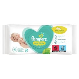 small girl in pampers