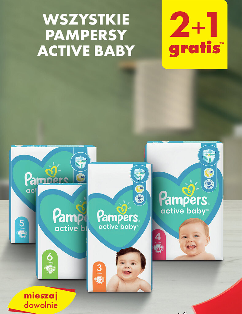 pieluchomajtki pampers pants opis