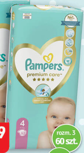 pieluchomajtki pampers 60 szy