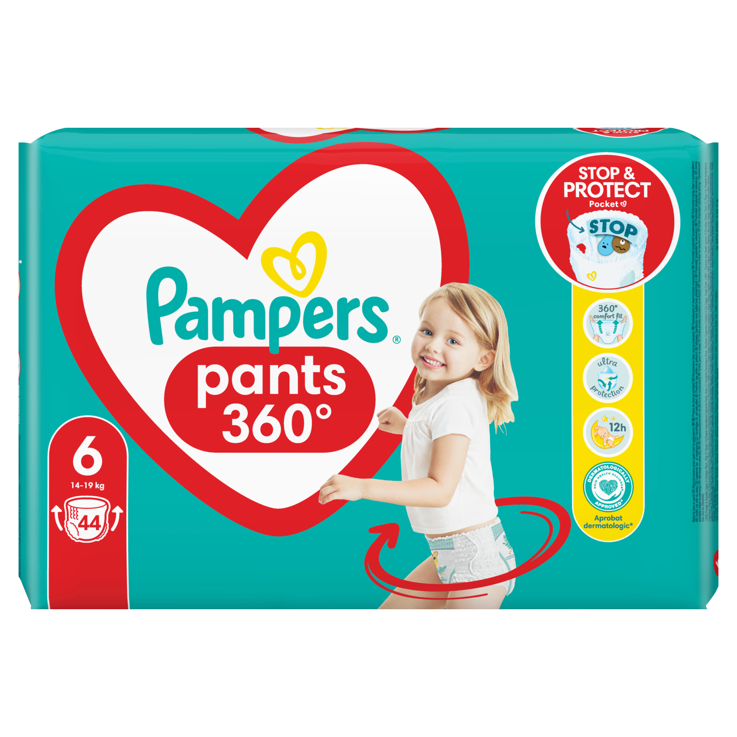 pampers active rozmiar 6