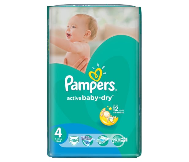 pampers activ baby 2 cena