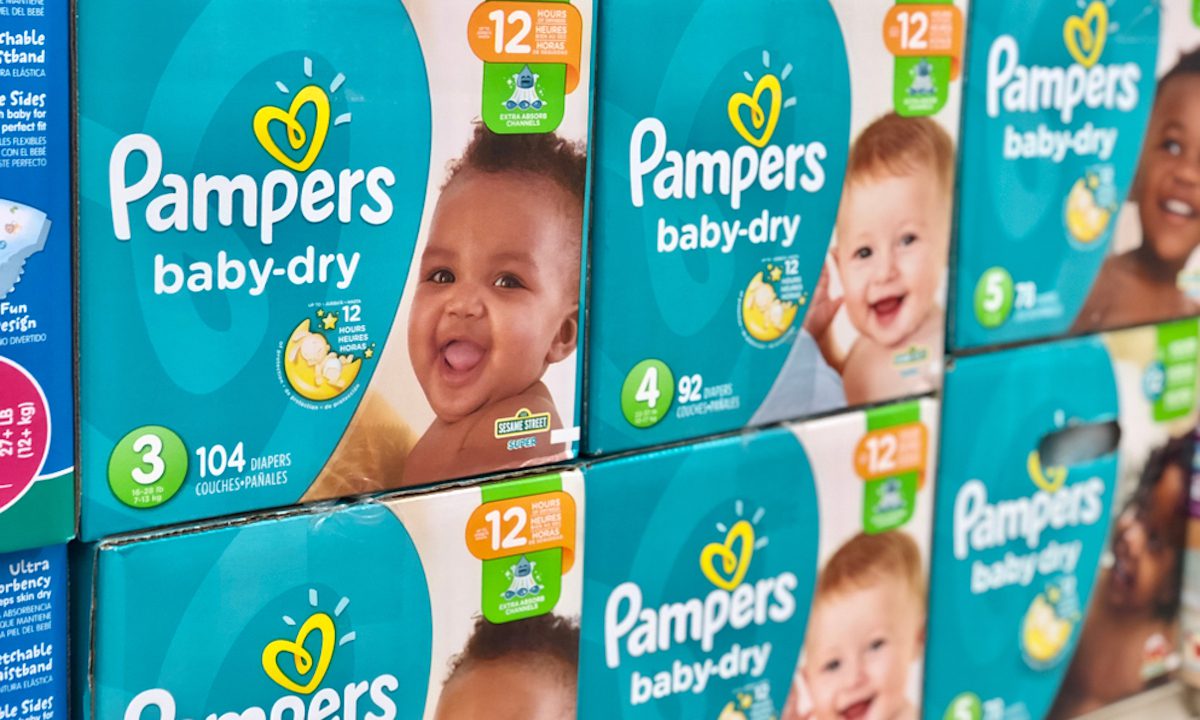 pampers perfumowane active baby dry