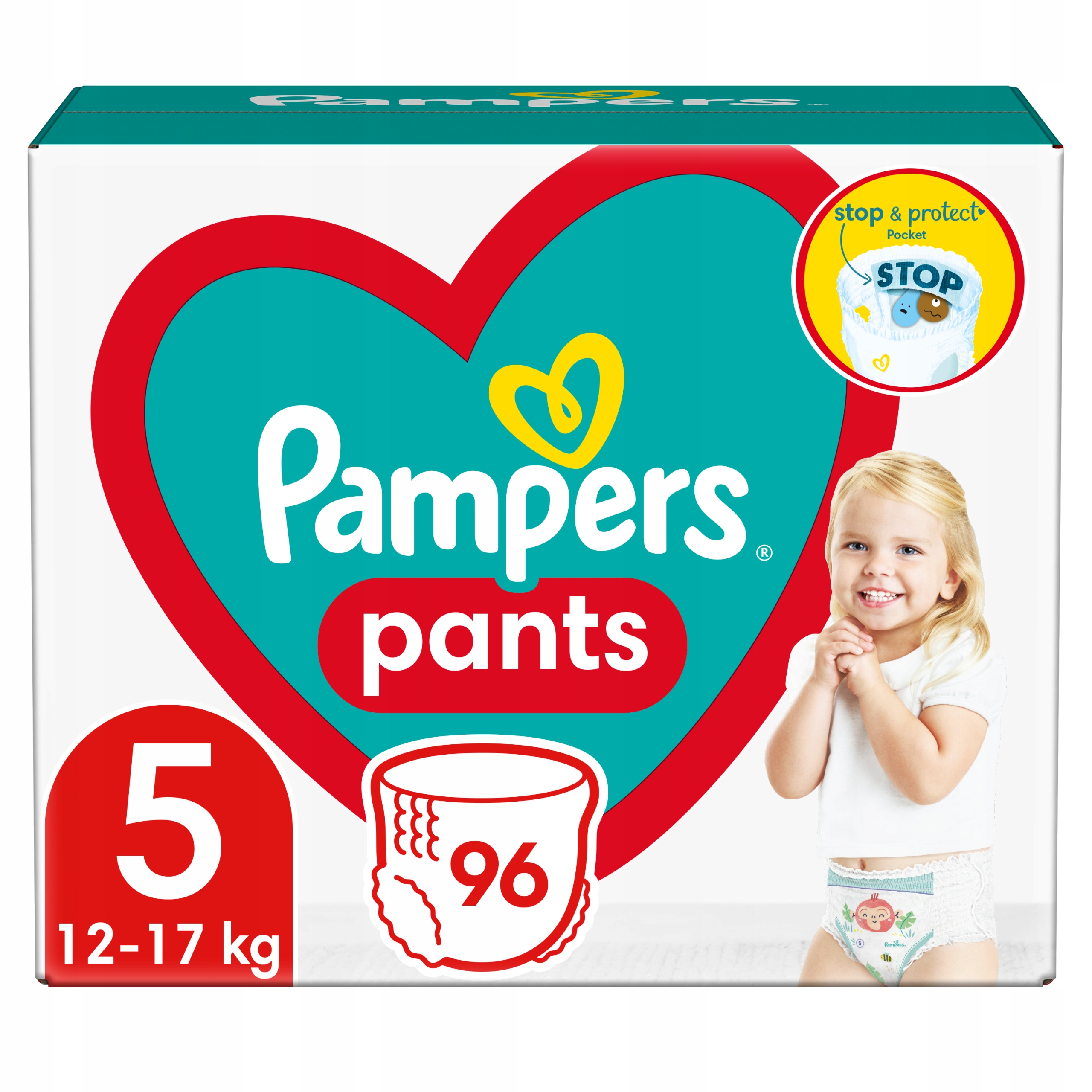 pieluchomajtki pampers premium care 168