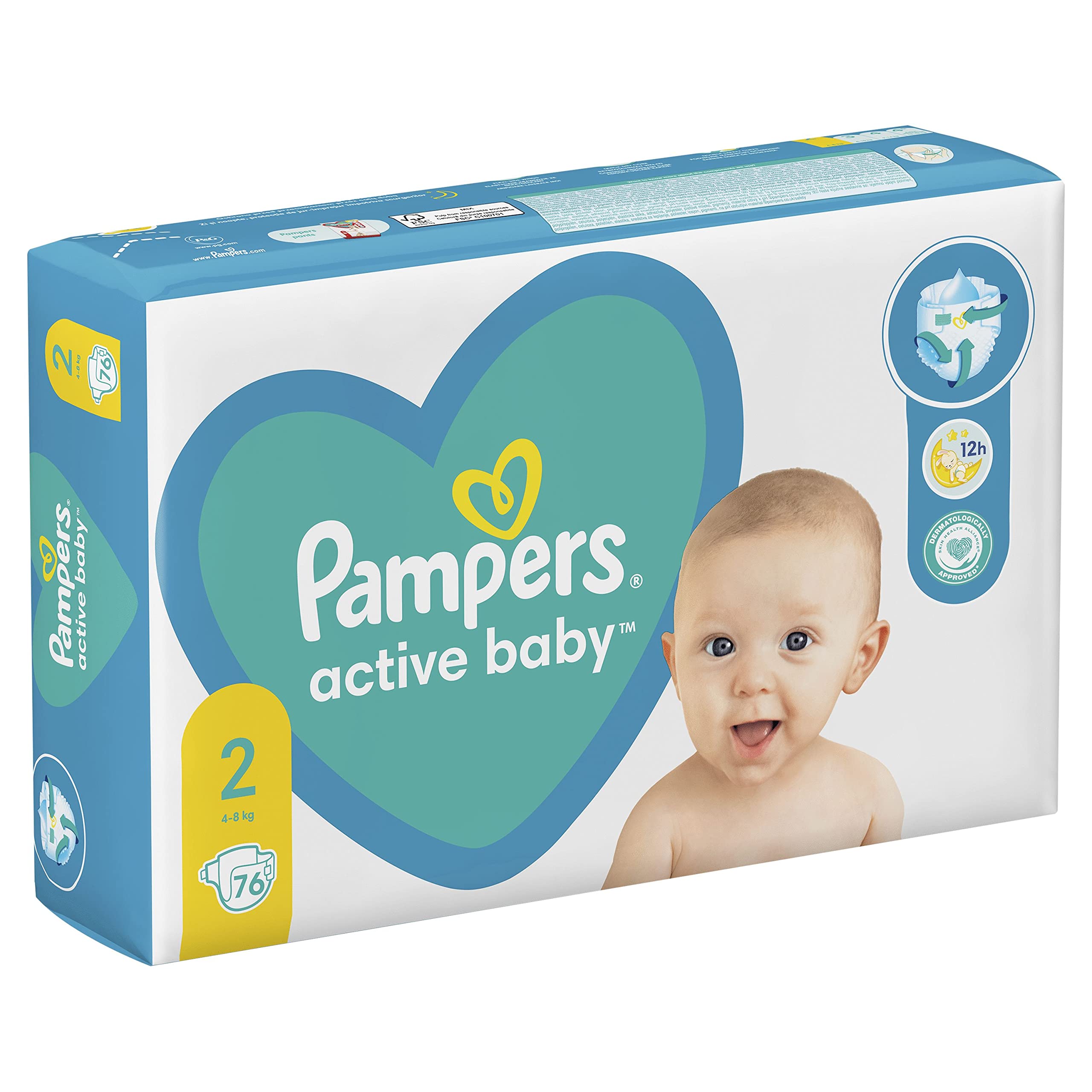 pampers 4 232 sztuk