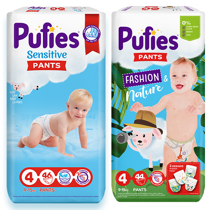 pieluchomajtki pampers care 4