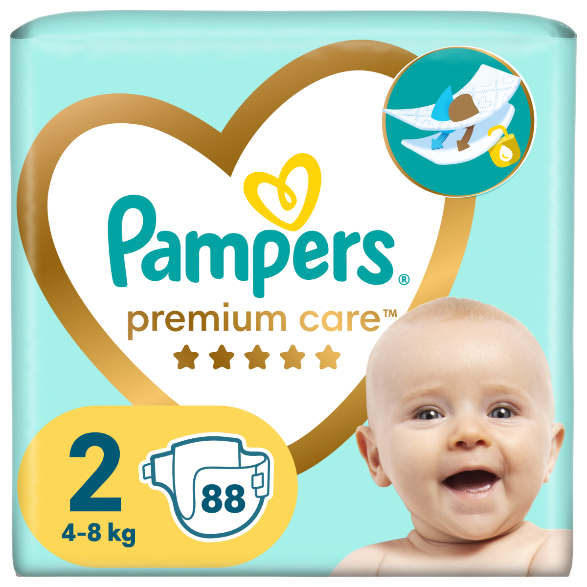 pieluchy pampers activ baby premium