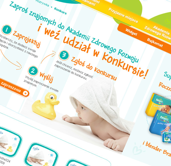 pampers sensitive chusteczki soroka