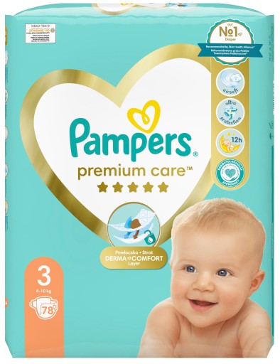 pieluchy pampers 6