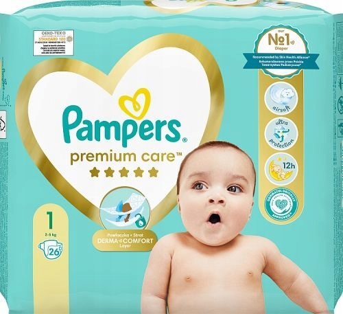 promocje na pieluchy pampers 1 jednorazowe