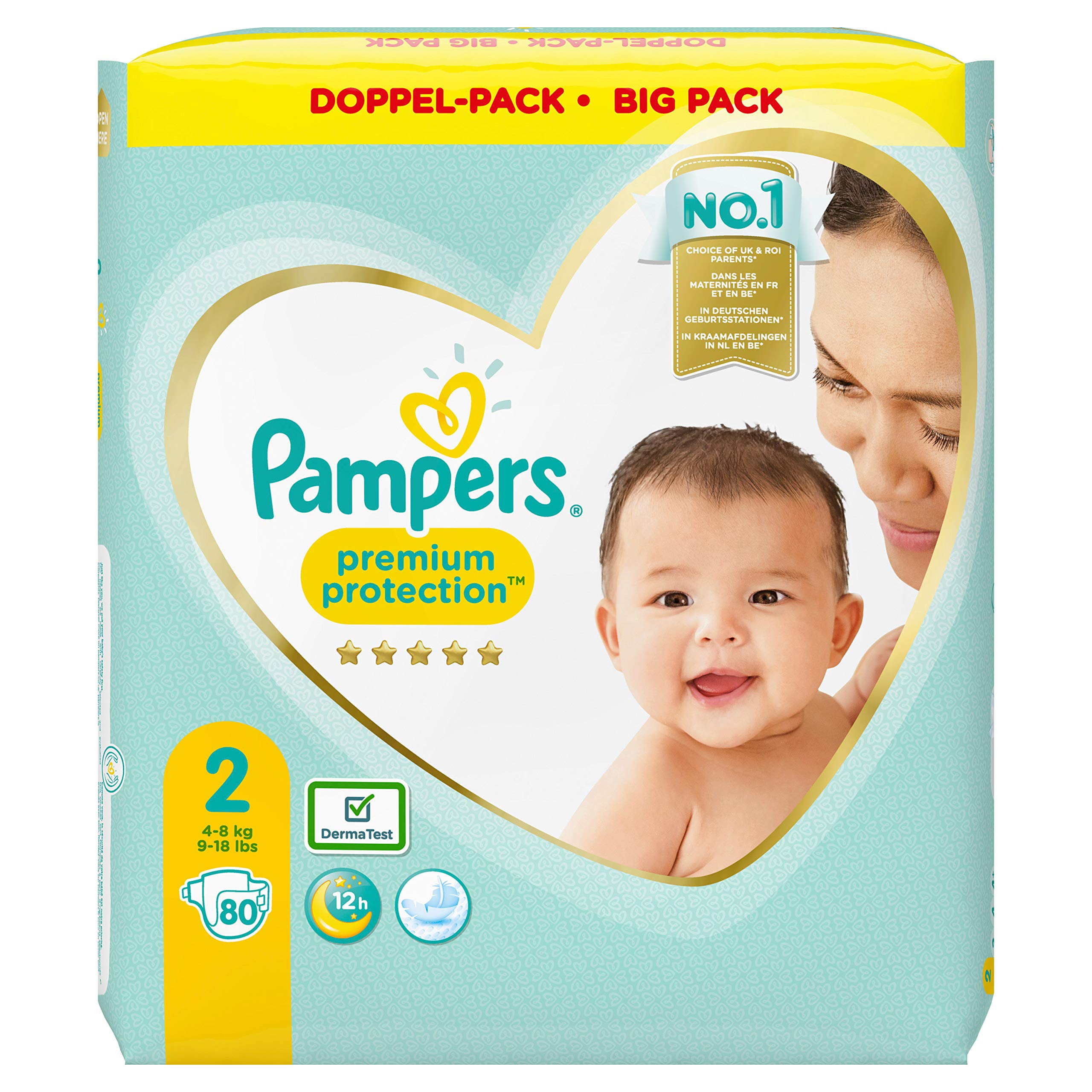 pampers baby active dry 4