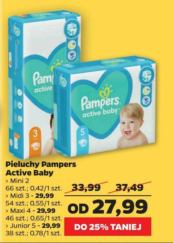 koscierzyna chusteczki pampers