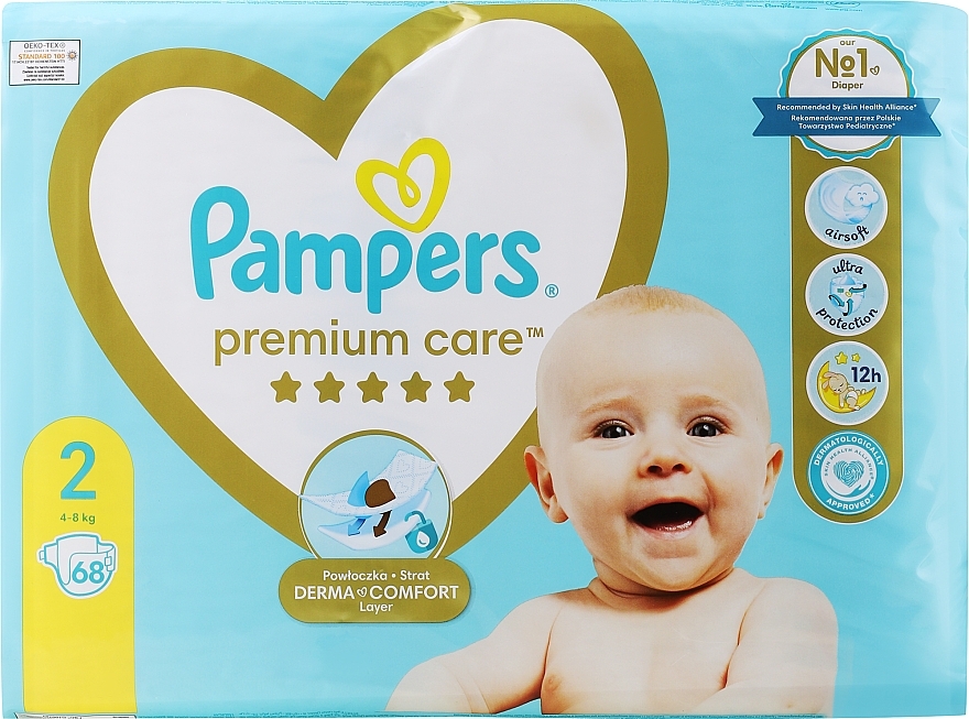 blekitne pampers premium class