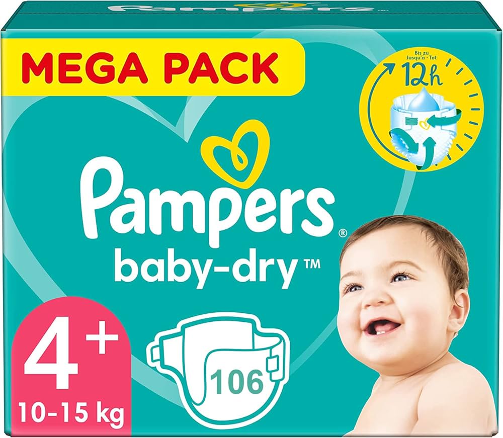 pampers 2 new baby baby dry