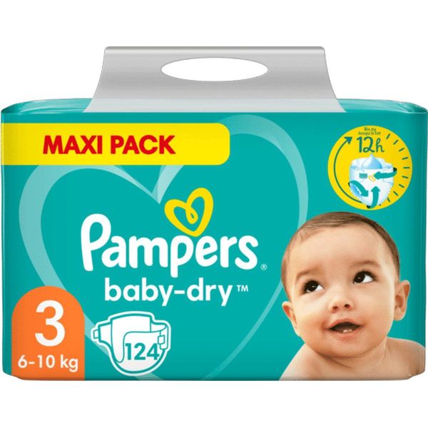 mega paka pampers active baby dry 5