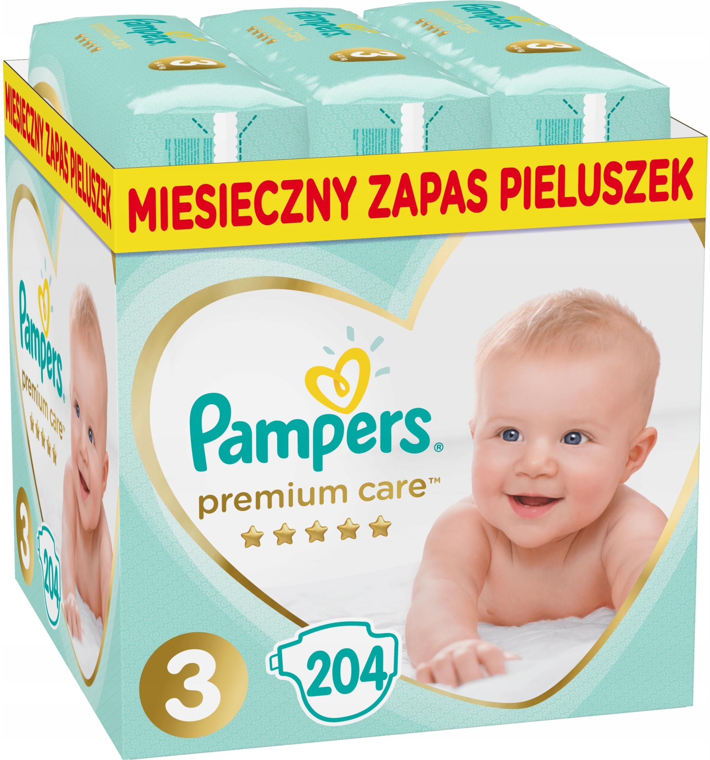 pampers pieluszki opinie