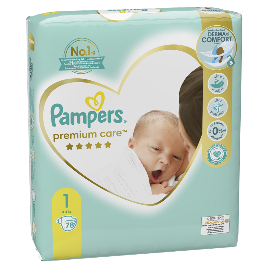 pieluchy pampers 2 76 szt