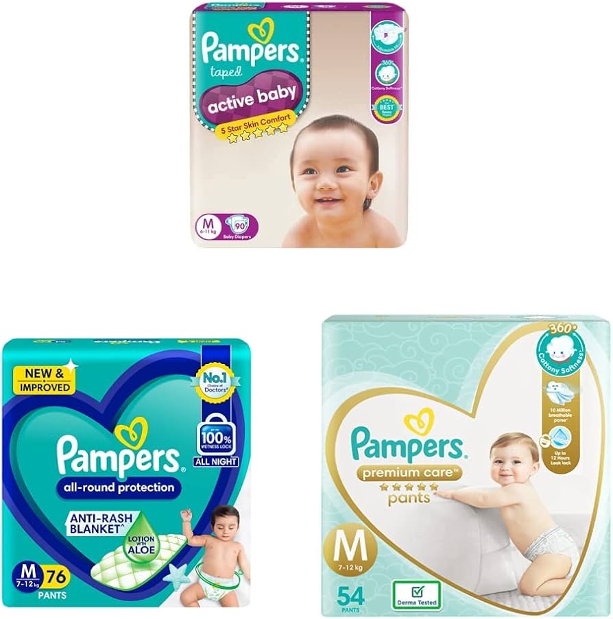 mega pampers box biedronka