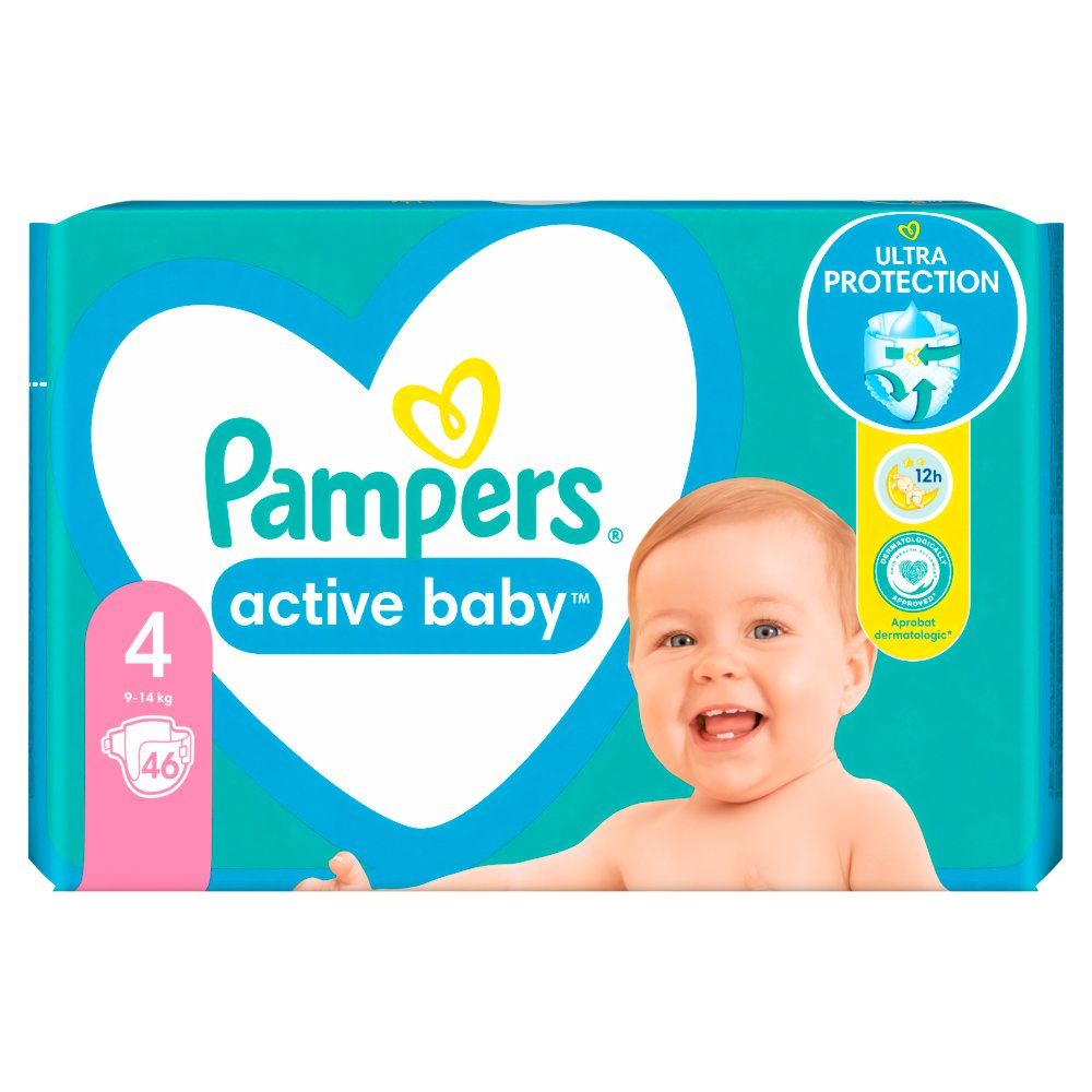 pampers active dry przeciekaja