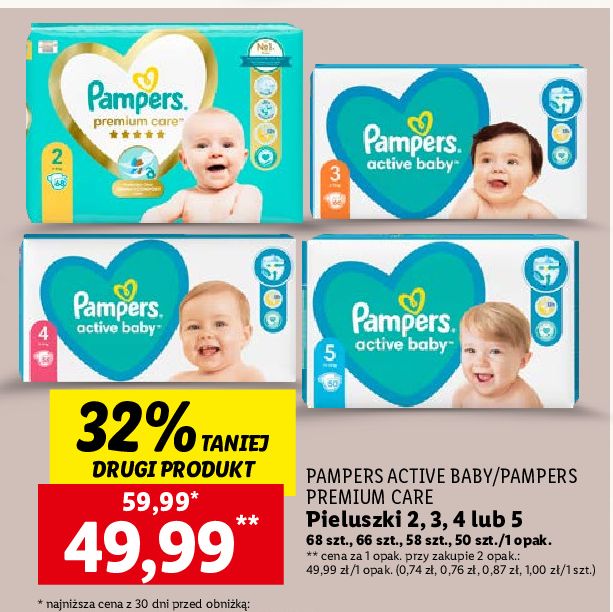 pampers zestaw miesiac