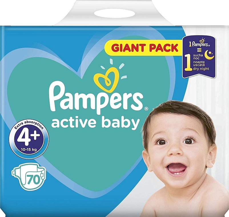 pampers 4 107szt