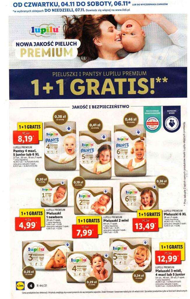 pampers 4+ ceneo 56 szt