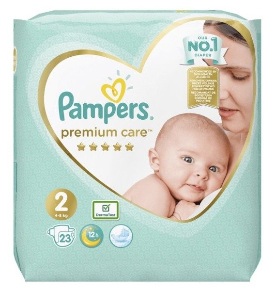 pieluchy pampers premium care 3 midi 120szt