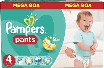 pieluchomajtki pampers pants 3